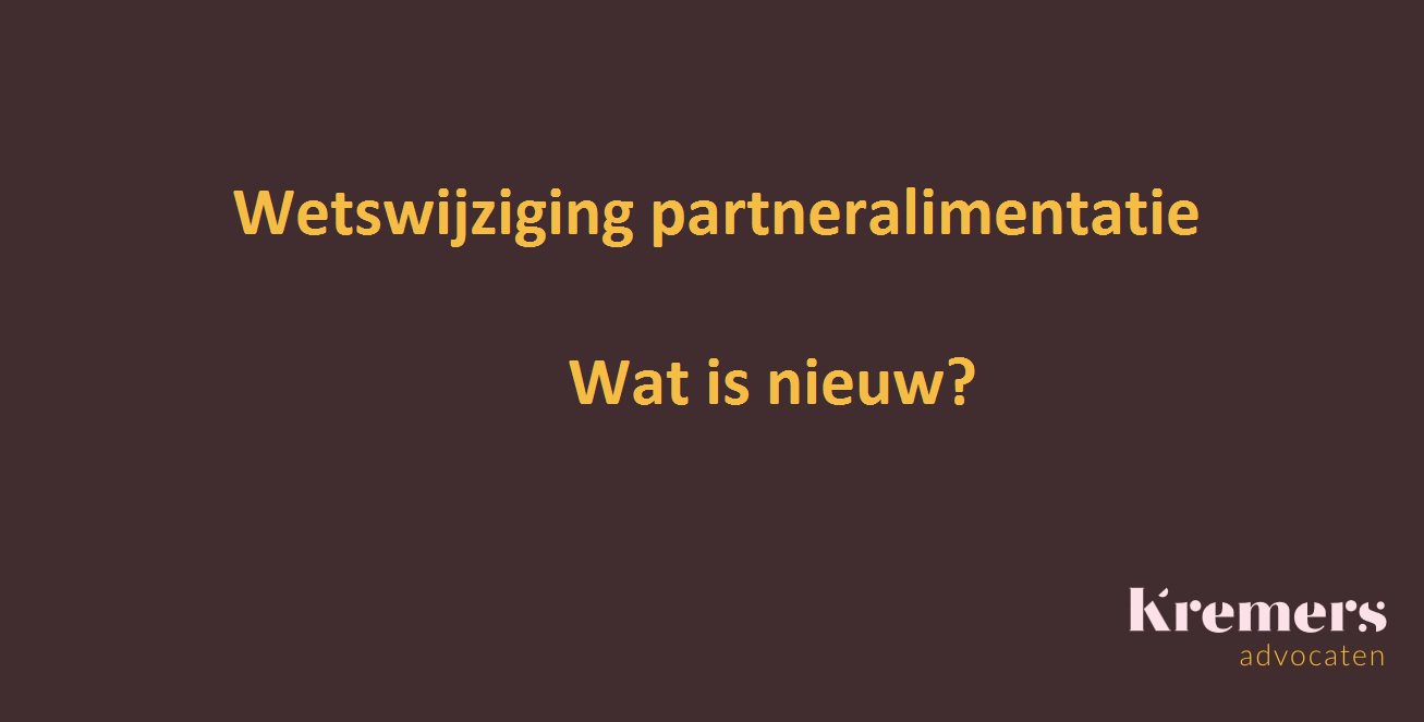 Met ingang van 1 januari 2020 vinden er diverse wijzigingen plaats in de Nederlandse wet- en regelgeving. Deze wijzigingen hebben gevolgen voor het leerstuk van de partneralimentatie, zowel voor reeds bestaande partneralimentatie verplichtingen als voor toekomstige. 